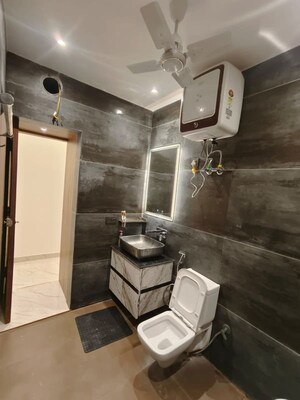 Bathroom in 3 BHK Builder Floor at East Of Kailash – for Rent