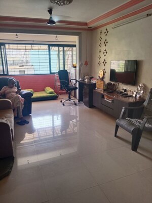 Living Room in 2 BHK Apartment at Naupada – for Rent
