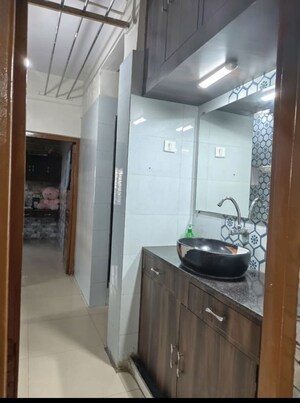 Kitchen in 1 BHK Apartment at Ghanshyam Complex, Dombivli West – for Rent