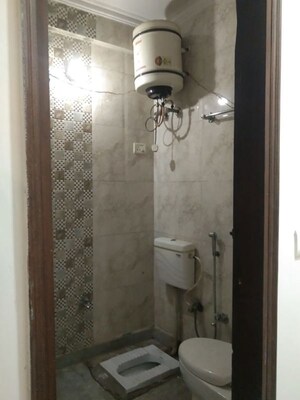 Bathroom in 3 BHK Builder Floor at Vasant Kunj – for Rent
