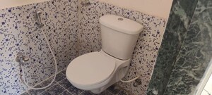 Bathroom in 1 BHK Apartment at CIDCO Sector 22 Taloja CHS, Sector 22 Taloja – for Rent