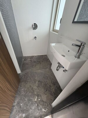 Bathroom in 3 BHK Apartment at Lodha The Park, Worli – for Rent