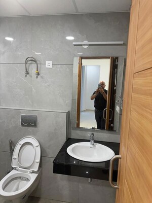 Bathroom in 3 BHK Apartment at Omaxe New Chandigarh, North Mullanpur – for Rent