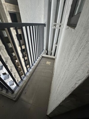 Balcony in 2 BHK Apartment at Dhamji Shamji Mahavir Spring Tulip Phase 1, Pokhran Road No Two – for Rent
