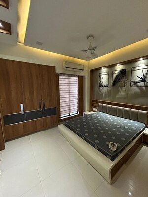 Bedroom in 3 BHK Apartment at Aaryan Anmol, Shilaj – for Rent