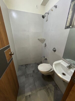 Bathroom in 3 BHK Apartment at Aaryan Anmol, Shilaj – for Rent