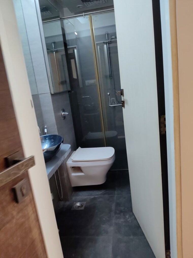 Bathroom, romell-serenity 2 Bedroom 900 Sq.Ft. Apartment In Oshiwara Mumbai 10447332