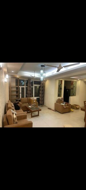 Living Room in 4 BHK Apartment at Prateek Wisteria, Sector 77 – for Rent