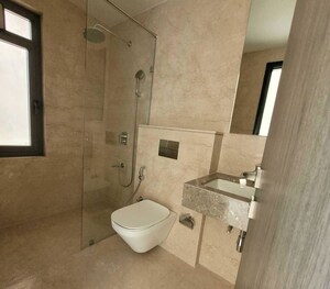 Bathroom in 3 BHK Apartment at Piramal Mahalaxmi, Mahalaxmi – for Rent