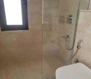 Bathroom in 3 BHK Apartment at Piramal Mahalaxmi, Mahalaxmi – for Rent
