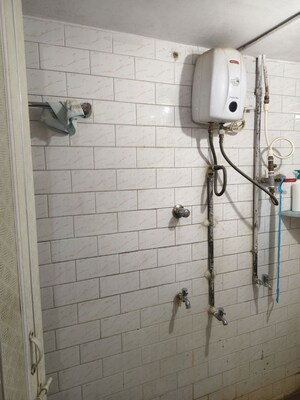 Bathroom in 1 BHK Apartment at Shri Ram Nagar Society, Aundh – for Rent
