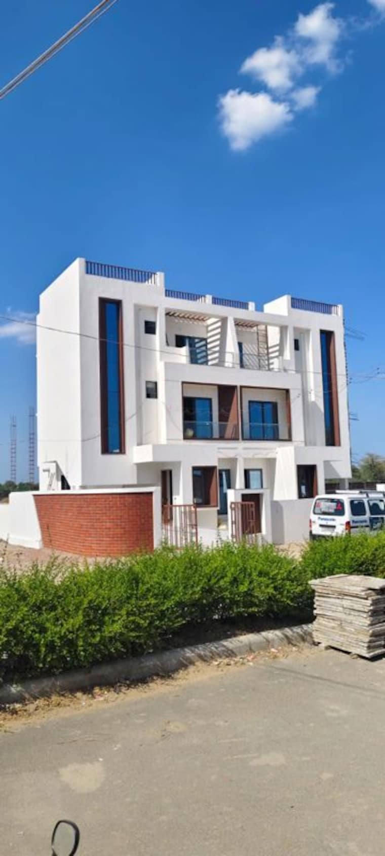 Exterior View, gajanan-upvan 3 Bedroom 819 Sq.Ft. Villa In Tarsali Vadodara 10447314