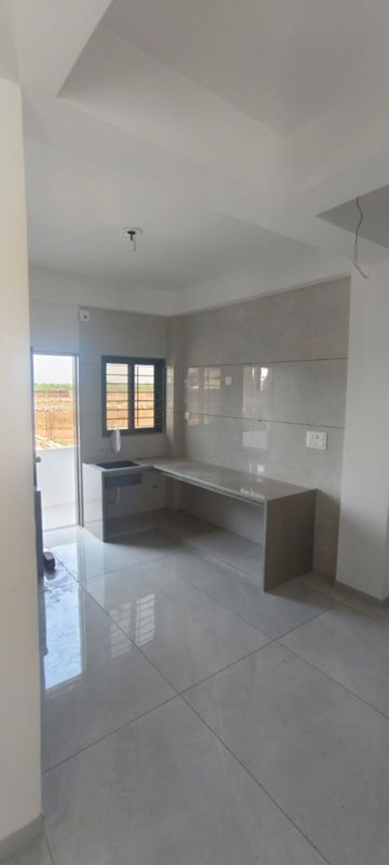 Kitchen, gajanan-upvan 3 Bedroom 819 Sq.Ft. Villa In Tarsali Vadodara 10447314