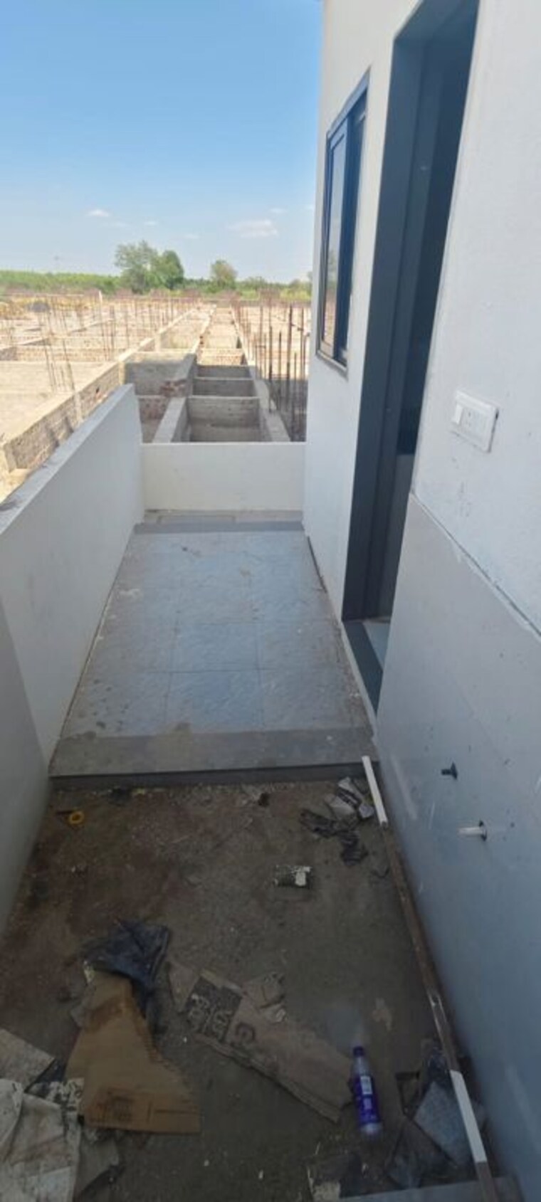 Balcony, gajanan-upvan 3 Bedroom 819 Sq.Ft. Villa In Tarsali Vadodara 10447314
