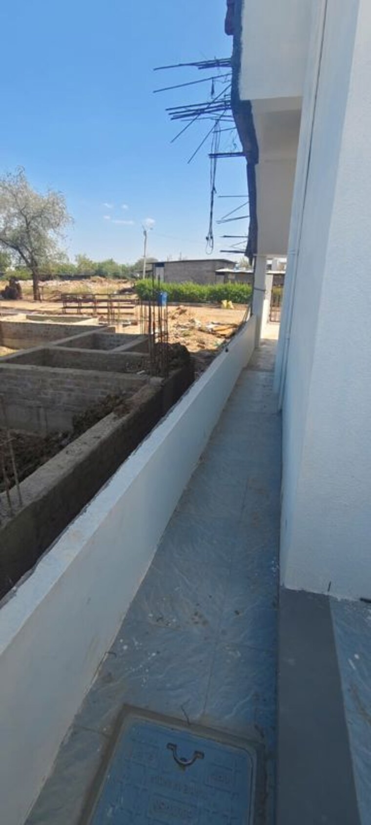 Balcony, gajanan-upvan 3 Bedroom 819 Sq.Ft. Villa In Tarsali Vadodara 10447314