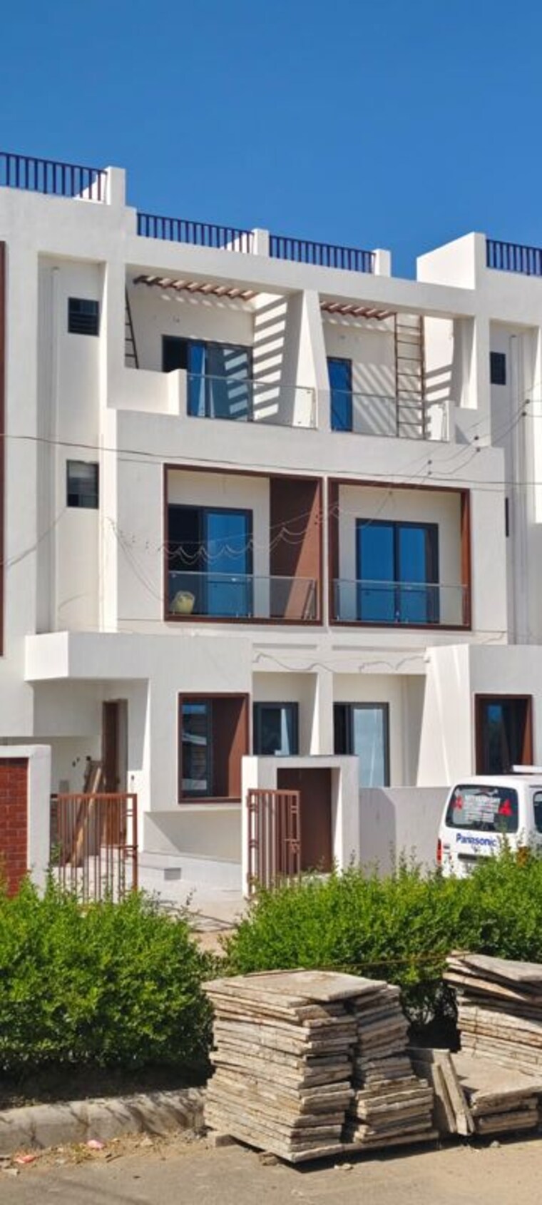 Exterior View, gajanan-upvan 3 Bedroom 819 Sq.Ft. Villa In Tarsali Vadodara 10447314