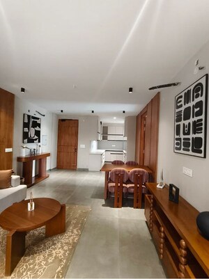 Living Room in 2 BHK Apartment at Ourea Valley, Kasauli – for Sale