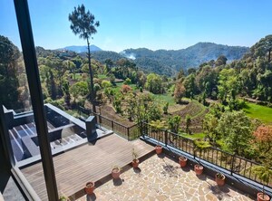Balcony in 2 BHK Apartment at Ourea Valley, Kasauli – for Sale