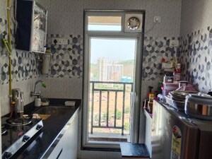 Balcony in 1 BHK Apartment at Raunak Bliss B1, Ghodbunder Road – for Rent