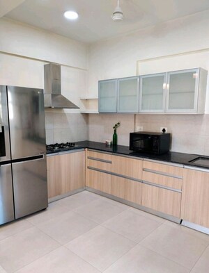 Kitchen in 2 BHK Apartment at Gera Song Of Joy, Kharadi – for Rent