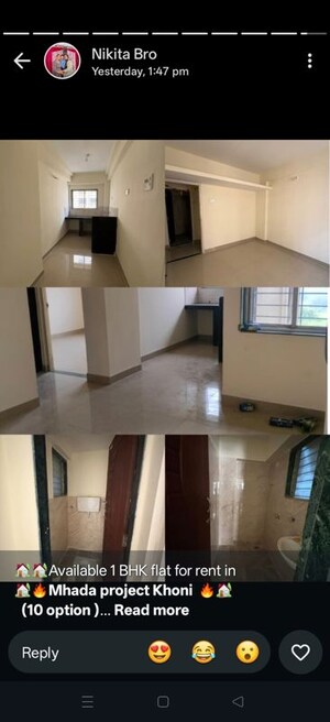 Kitchen in 1 BHK Apartment at Lodha Palava Crown, Dombivli East – for Rent