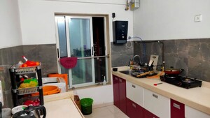Living Room in 3 BHK Apartment at Romell Aether, Goregaon East – for Rent