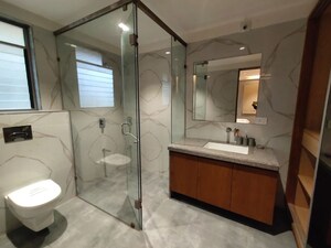 Washroom in 4 BHK Villa at Bhayli – for Sale