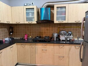 Kitchen in 3 BHK Apartment at Mahagun Mywoods, Sector 16c Greater Noida – for Sale