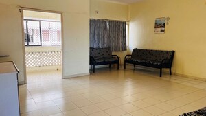 Living Room in 3 BHK Apartment at Sarthi Apartments, Ghatlodia – for Rent