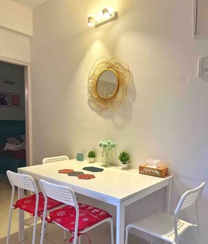 Dining Room in 2 BHK Apartment at Anjuna – for Sale