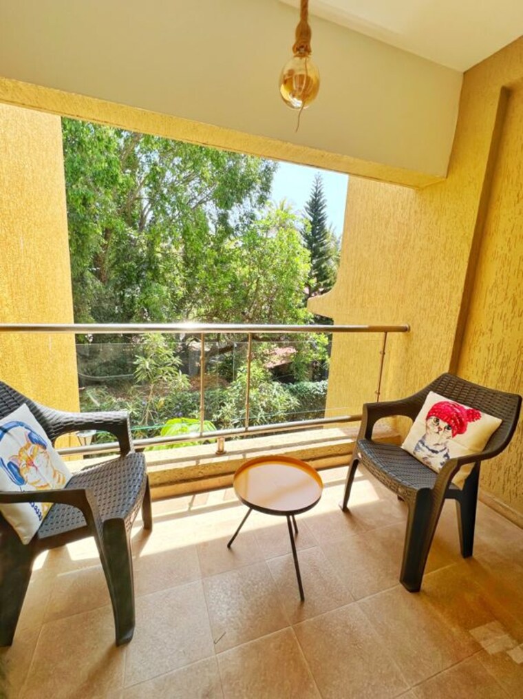 Balcony, anjuna 2 Bedroom 1130 Sq.Ft. Apartment In Anjuna Goa 10447026