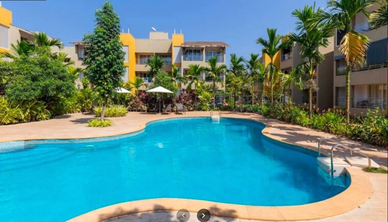 Swimming Pool, anjuna 2 Bedroom 1130 Sq.Ft. Apartment In Anjuna Goa 10447026