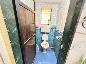 Bathroom in 1 RK Apartment at Sandesh Nagar – for Rent