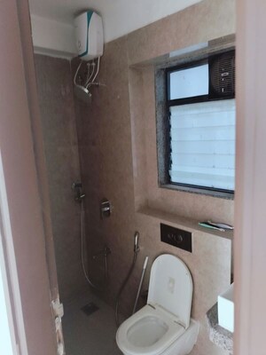 Bathroom in 2 BHK Apartment at Sunteck Avenue 2, Goregaon West – for Rent