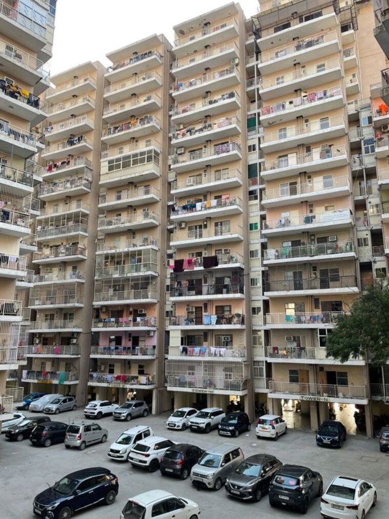 Exterior View, adore-happy-homes-exclusive-phase-2 2 Bedroom 500 Sq.Ft. Apartment In Sector 86 Faridabad 10447542