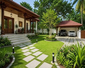 Parking in 4 BHK Villa at Kaiparambu jn – for Sale