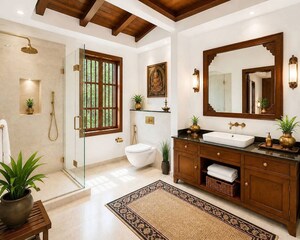 Living Room in 4 BHK Villa at Kaiparambu jn – for Sale