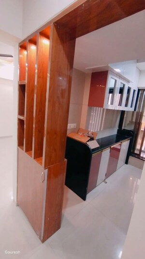 Kitchen in 2 BHK Apartment at Unique Shanti Skyline 2, Mira Road – for Sale