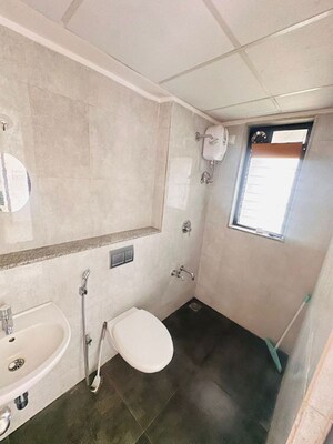 Bathroom in 1 BHK Apartment at Lodha Downtown, Dombivli East – for Rent