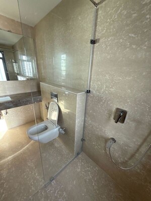 Bathroom in 4 BHK Apartment at Piramal Mahalaxmi, Mahalaxmi – for Rent