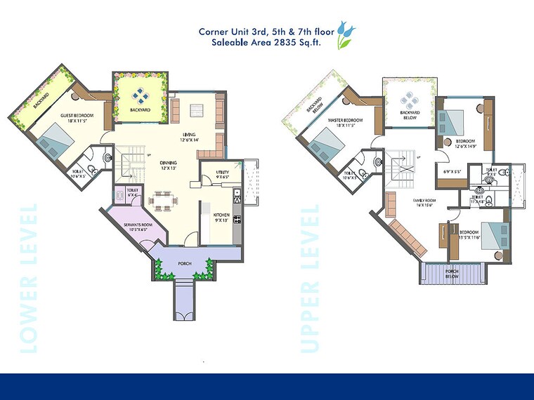 Floor Plan, gera-greens-ville-sky-villas 4 Bedroom 2877 Sq.Ft. Penthouse In Kharadi Pune 10444604