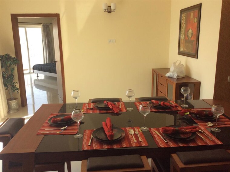 Dining area, gera-greens-ville-sky-villas 4 Bedroom 2877 Sq.Ft. Penthouse In Kharadi Pune 10444604