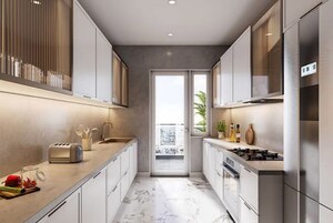 Kitchen in 2.5 BHK Apartment at M3M Antalya Hills, Sector 79 – for Sale