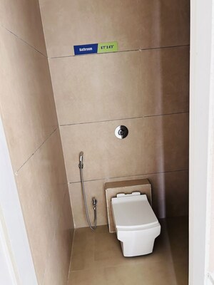 Bathroom in 3 BHK Apartment at Vellkin Basil Flora, Kiwale – for Sale