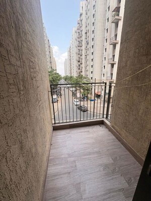 Balcony in 1.5 BHK Apartment at Lodha Lakeshore Greens, Dombivli East – for Rent