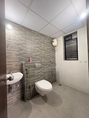 Bathroom in 1.5 BHK Apartment at Lodha Palava Eviva K To T Urbano A C F and I To T, Dombivli East – for Rent