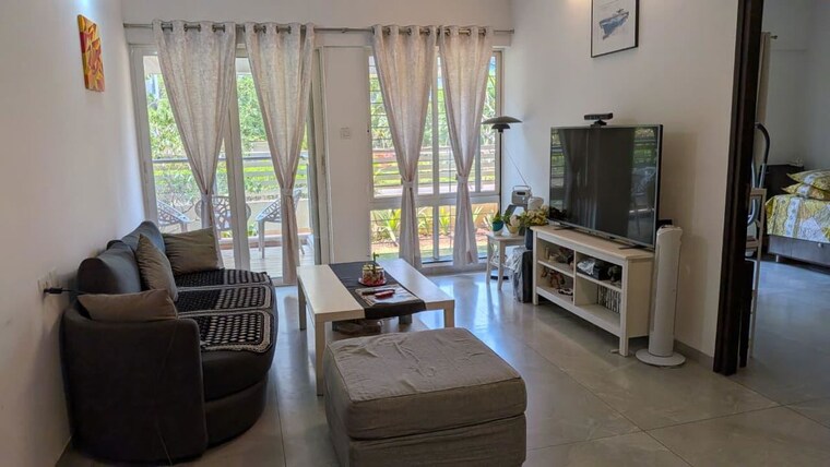 Living Room, kolte-patil-tuscan-parkland 3 Bedroom 1260 Sq.Ft. Apartment In Kharadi Pune 10448005