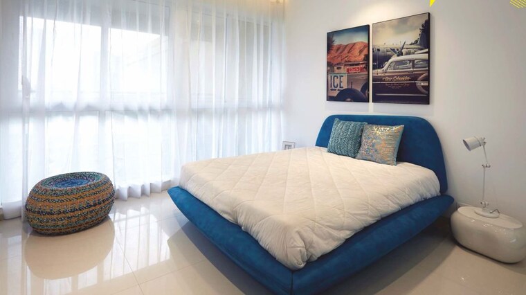 Bedroom, goel-ganga-platinum 3.5 Bedroom 1530 Sq.Ft. Apartment In Kharadi Pune 10448012
