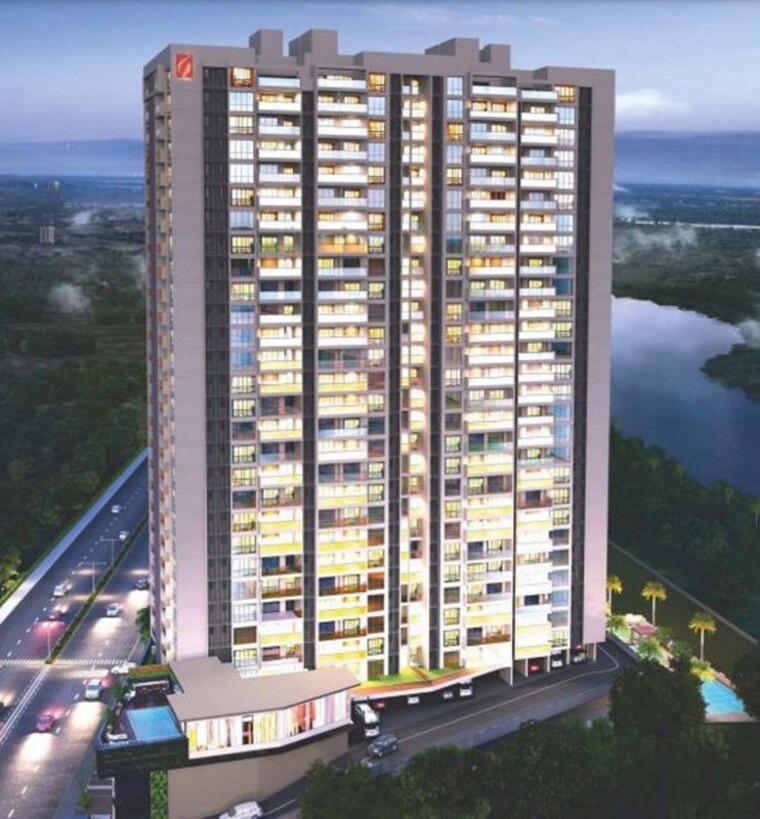 Exterior View, goel-ganga-platinum 4 Bedroom 1980 Sq.Ft. Apartment In Kharadi Pune 10448026