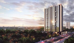 4 BHK Apartment – Exterior View View at Goel Ganga Platinum, Kharadi - for Sale